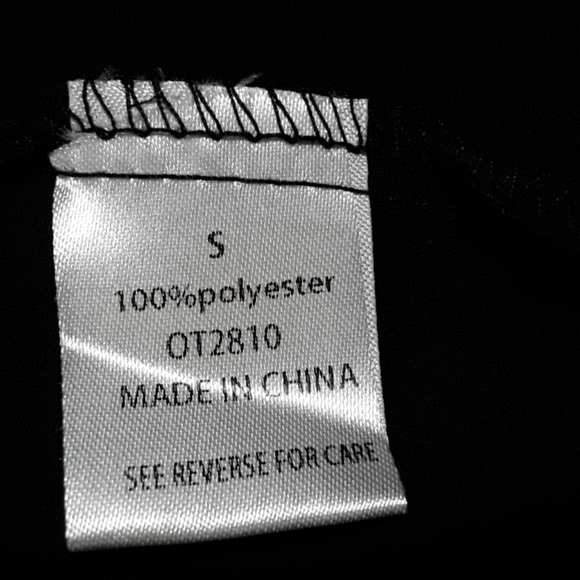 Vintage Havana semi sheer blouse with collar studs - Picture 7 of 7